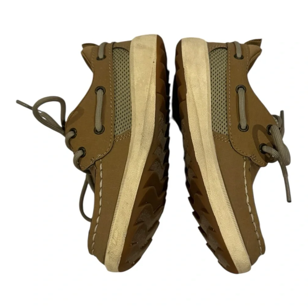 Sperry Kids Tan Moccasins